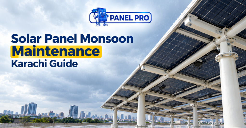 Solar Panel Monsoon Maintenance