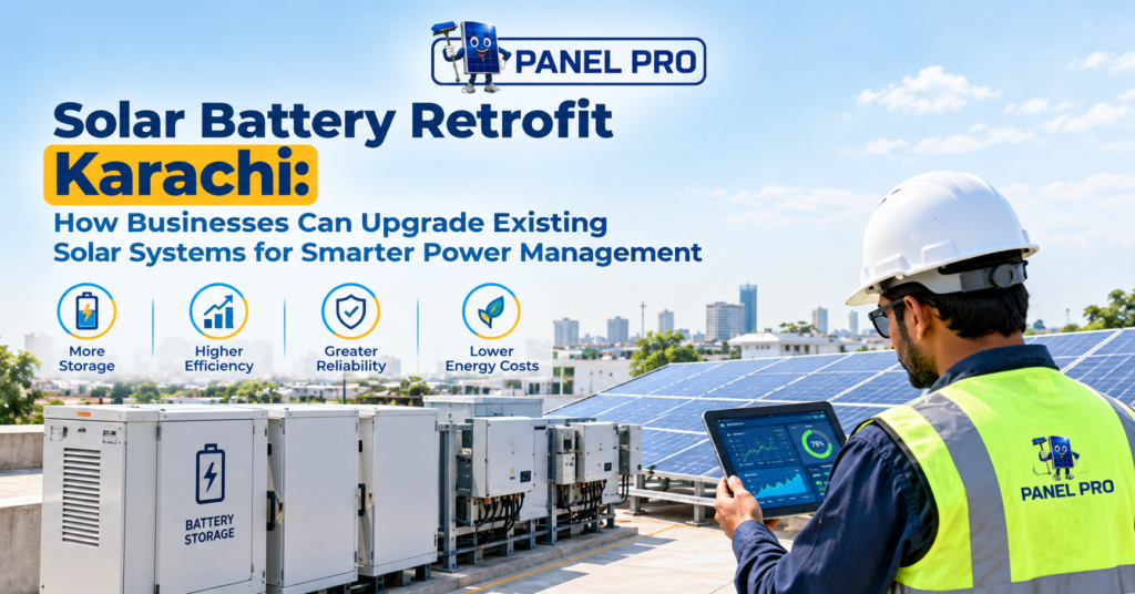 Solar Battery Retrofit Karachi