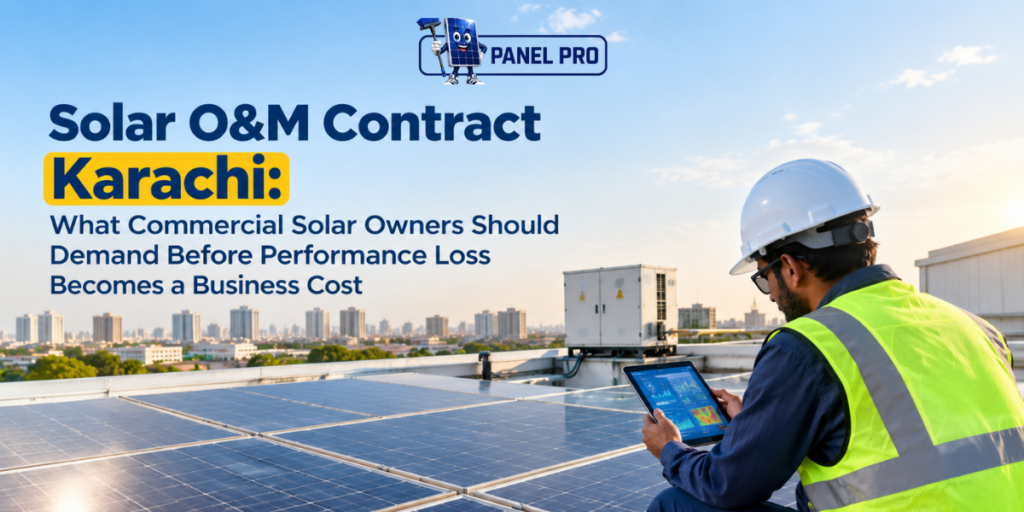 Solar O&M Contract Karachi