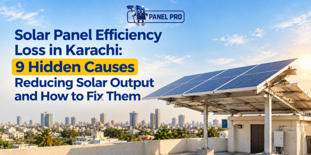 Solar Panel Efficiency Loss Karachi